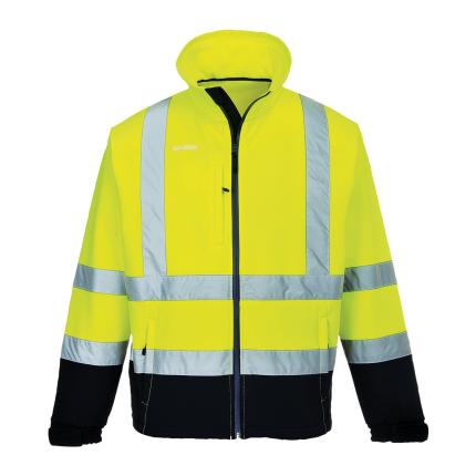 Portwest
 Hi-Vis Contrast Softshell (3L)