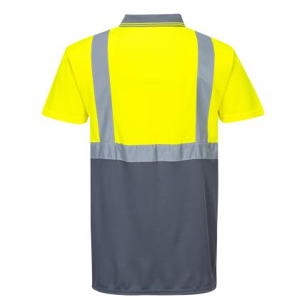 Portwest Hi-Vis Contrast Polo Shirt S/S 1