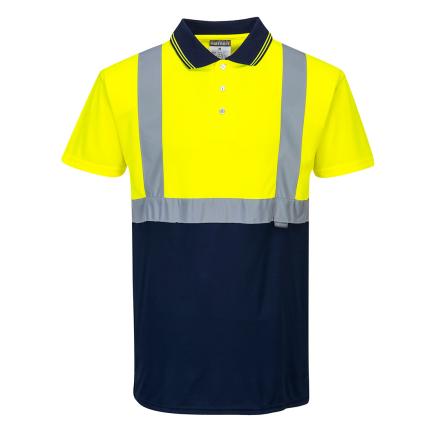 Portwest
 Hi-Vis Contrast Polo Shirt S/S