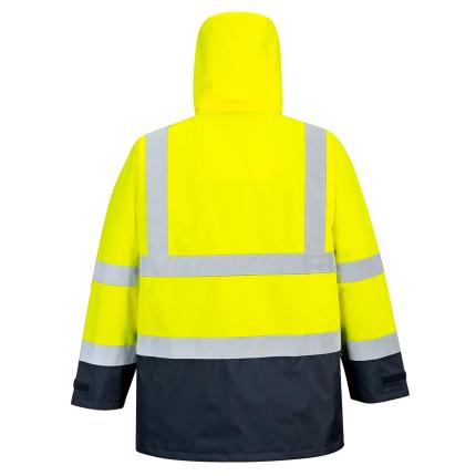 Portwest Hi-Vis 5-in-1 Contrast Executive Jacket 1