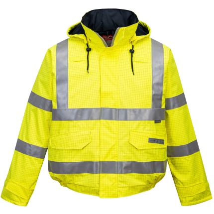 Portwest
 Bizflame Rain Hi-Vis Antistatic FR Bomber Jacket