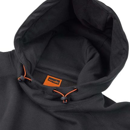 Scruffs Tamworth Logo Hoodie Black 2