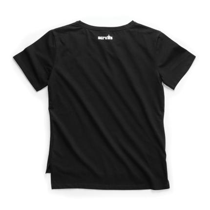 Scruffs Women's Trade T-Shirt Black 1
