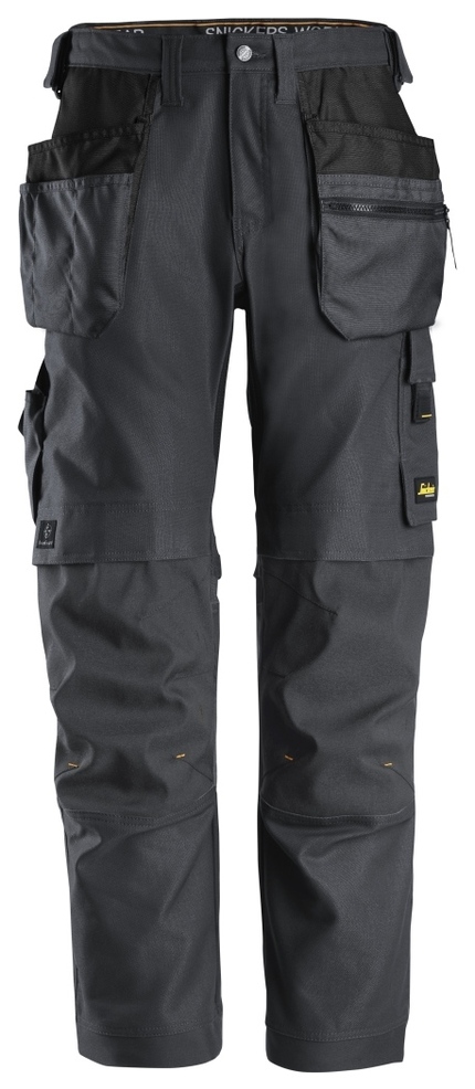 Snickers AllroundWork, Canvas+ Stretch Work Trousers+ Holster Pockets