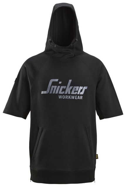 Snickers Logo Hoodie Short Sleeve