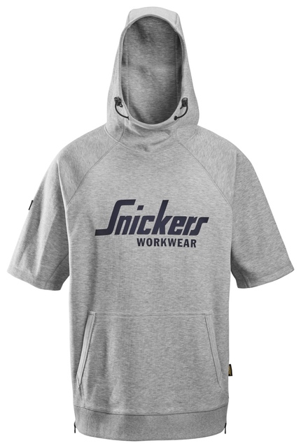 Snickers Logo Hoodie Short Sleeve