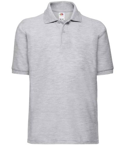 Fruit of the Loom Kids Poly/Cotton Piqué Polo Shirt