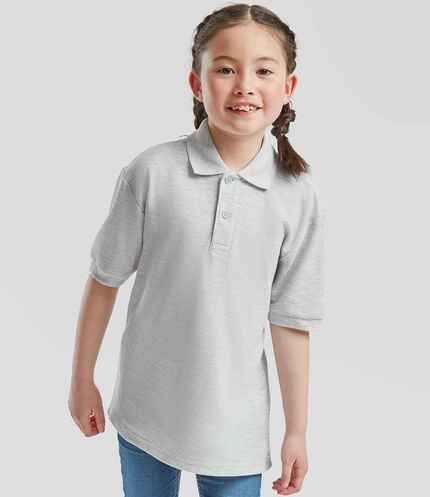 Fruit of the Loom Kids Poly/Cotton Piqué Polo Shirt 3