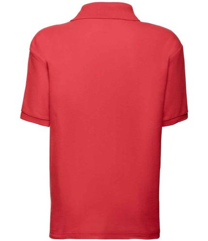 Fruit of the Loom Kids Poly/Cotton Piqué Polo Shirt 2