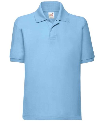 Fruit of the Loom Kids Poly/Cotton Piqué Polo Shirt