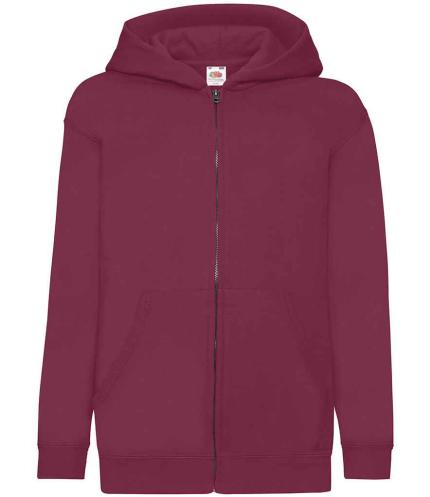 Fruit of the Loom Kids Classic Zip Hooded Sweatshirt