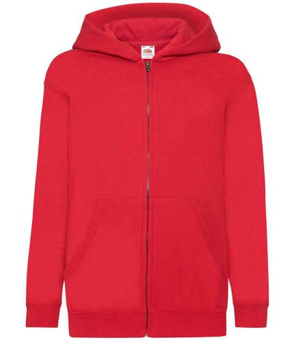 Fruit of the Loom Kids Classic Zip Hooded Sweatshirt