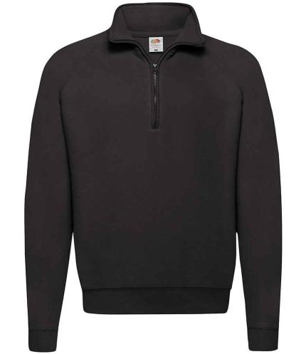 Fruit of the Loom Classic Zip Neck Sweatshirt 0