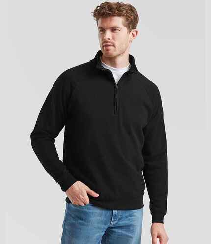 Fruit of the Loom Classic Zip Neck Sweatshirt 3