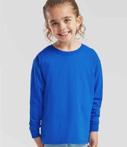 Fruit of the Loom Kids Long Sleeve Value T-Shirt 3