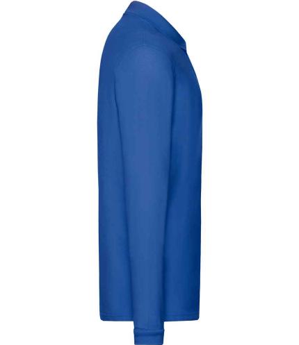 Fruit of the Loom Premium Long Sleeve Cotton Piqué Polo Shirt 1