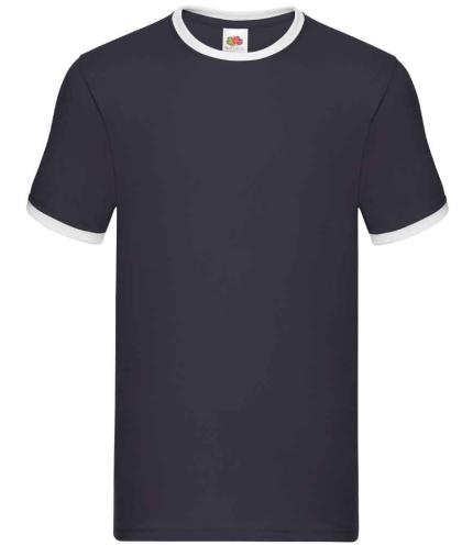 Fruit of the Loom Contrast Ringer T-Shirt