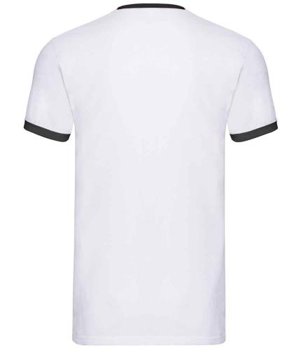 Fruit of the Loom Contrast Ringer T-Shirt 2