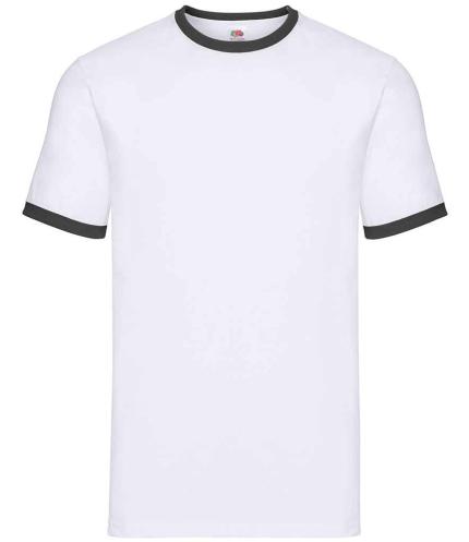 Fruit of the Loom Contrast Ringer T-Shirt