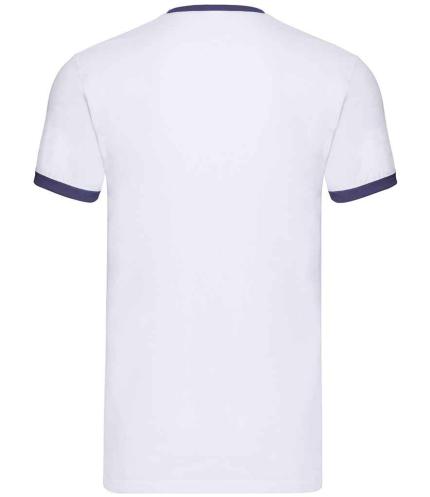 Fruit of the Loom Contrast Ringer T-Shirt 2