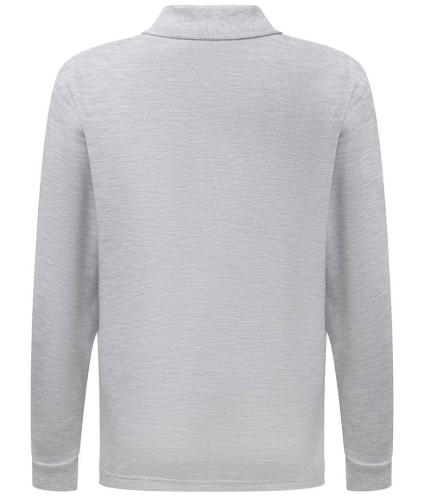 Fruit of the Loom Kids Long Sleeve Poly/Cotton Piqué Polo Shirt 2