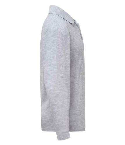 Fruit of the Loom Kids Long Sleeve Poly/Cotton Piqué Polo Shirt 1
