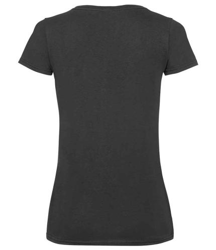 Fruit of the Loom Lady Fit Value V Neck T-Shirt 2