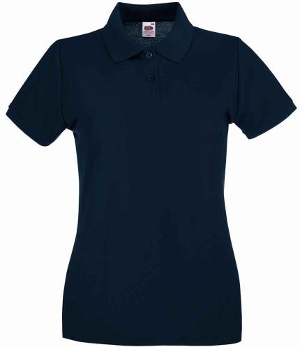 Fruit of the Loom Lady-Fit Premium Cotton Piqué Polo Shirt 0