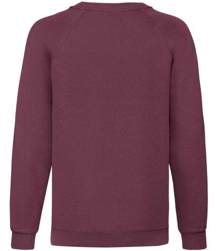 Fruit of the Loom Kids Classic Raglan Sweatshirt 2