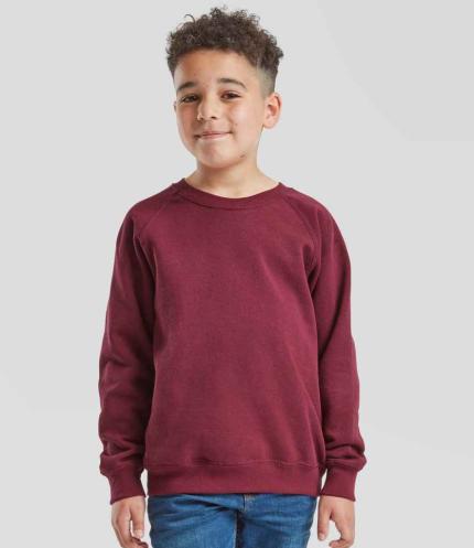 Fruit of the Loom Kids Classic Raglan Sweatshirt 3