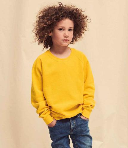 Fruit of the Loom Kids Classic Raglan Sweatshirt 3