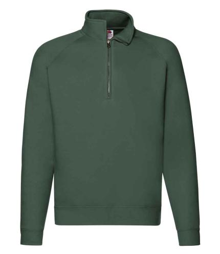 Fruit of the Loom Premium Zip Neck Sweatshirt 0
