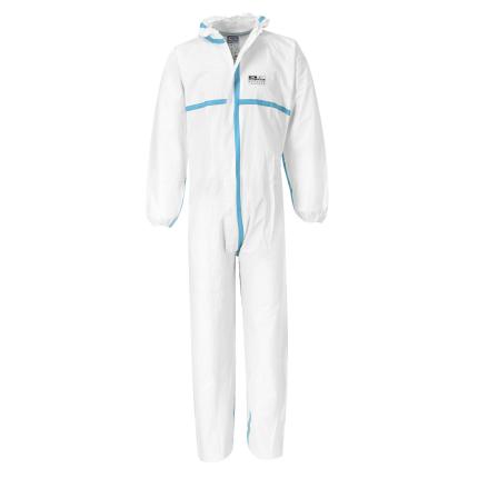 Portwest
 BizTex Microporous Coverall Type 4/5/6 (Pk50)