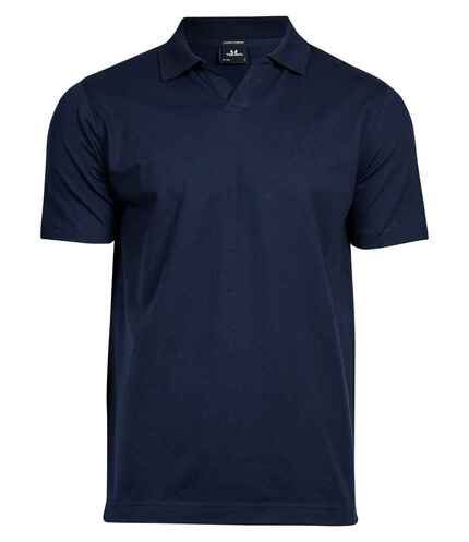 Tee Jays Luxury Stretch V Neck Polo Shirt 0