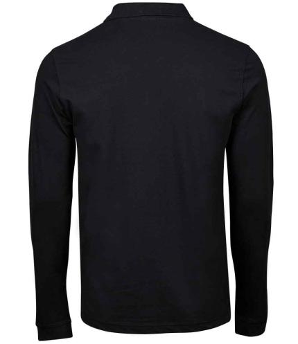Tee Jays Luxury Stretch Long Sleeve Polo Shirt 2