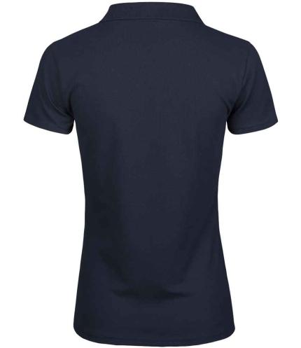 Tee Jays Ladies Luxury Stretch V Neck Polo Shirt 2