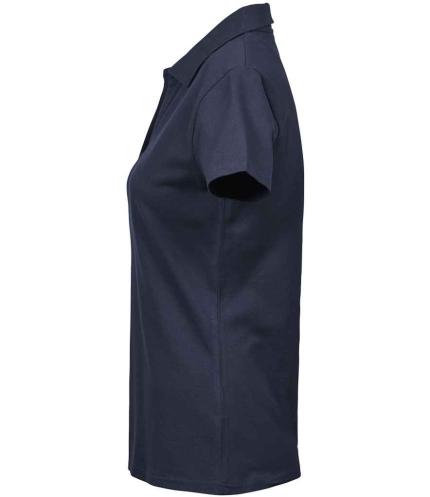 Tee Jays Ladies Luxury Stretch V Neck Polo Shirt 1