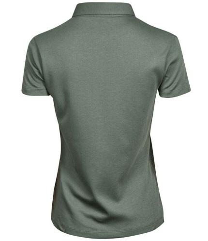 Tee Jays Ladies Pima Cotton Interlock Polo Shirt 2