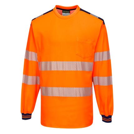Portwest
 PW3 Hi-Vis Cotton Comfort T-Shirt L/S