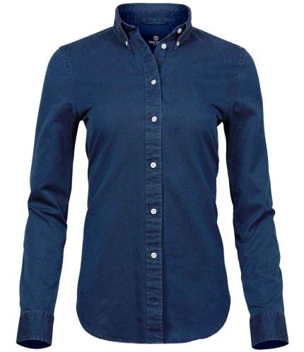 Tee Jays Ladies Long Sleeve Casual Twill Shirt 0