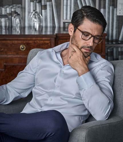 Tee Jays Luxury Slim Fit Long Sleeve Oxford Shirt 3