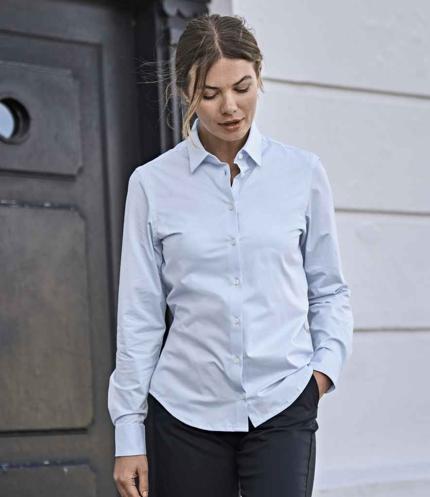 Tee Jays Ladies Active Long Sleeve Stretch Shirt 3