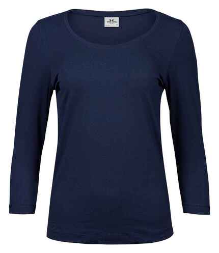 Tee Jays Ladies Stretch 3/4 Sleeve T-Shirt