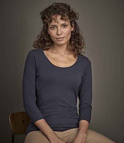 Tee Jays Ladies Stretch 3/4 Sleeve T-Shirt 3