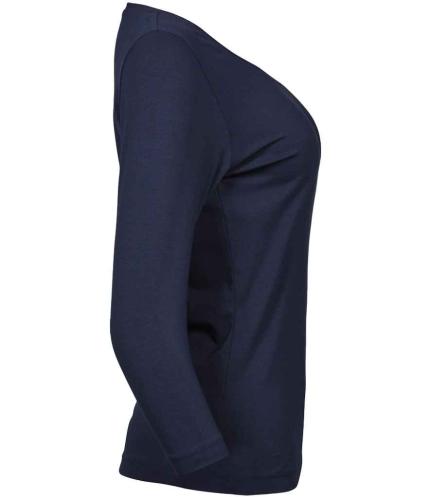Tee Jays Ladies Stretch 3/4 Sleeve T-Shirt 1