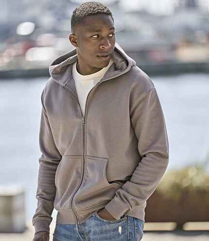 Tee Jays Unlabeled Hooded Full Zip Sweatshirt 3