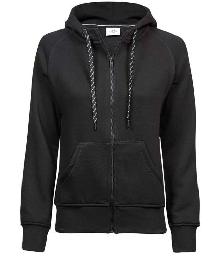 Tee Jays Ladies Fashion Zip Hooded Sweatshirt