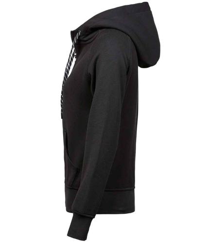 Tee Jays Ladies Fashion Zip Hooded Sweatshirt 1