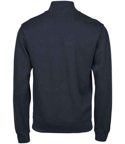 Tee Jays Ribbed Interlock Half Zip Sweatshirt 2