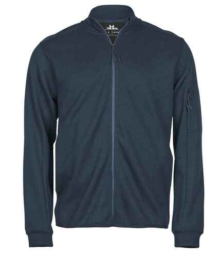 Tee Jays Athletic Full Zip Sweat Cardigan